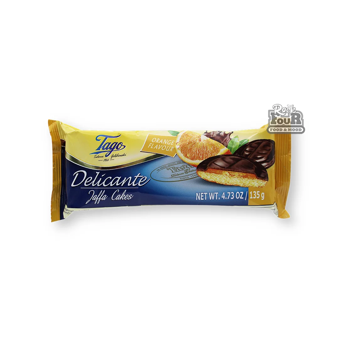Chocolate cookies "Tago" with orange jelly 135g